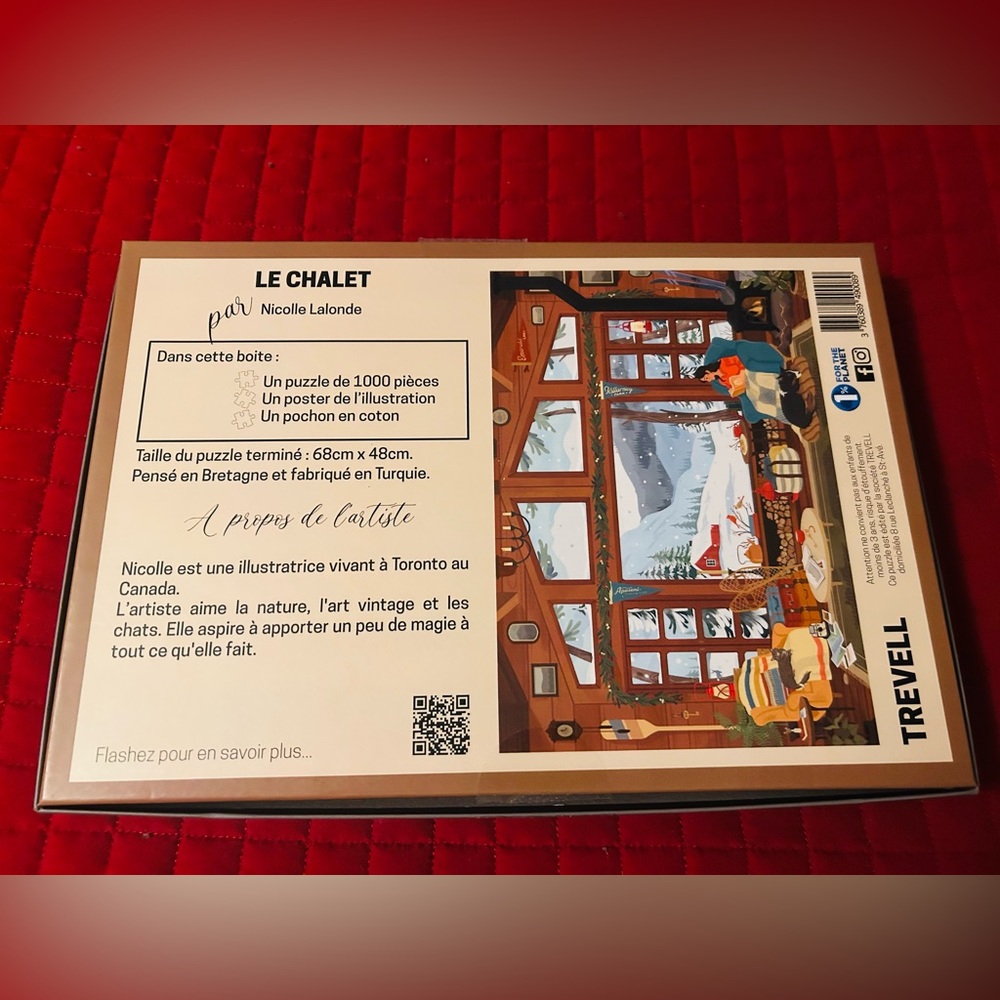 Trevell | Le Chalet | 1,000 Piece Jigsaw Puzzle - Picture 2 of 3
